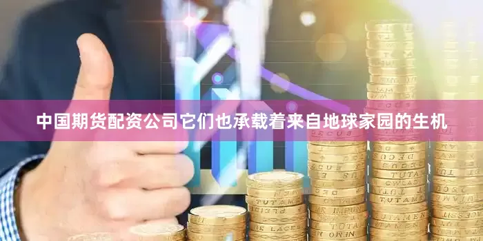 中国期货配资公司它们也承载着来自地球家园的生机